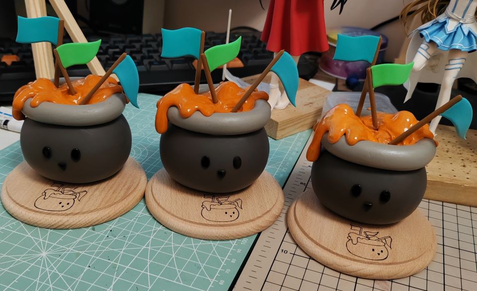 Potluck CTF trophies